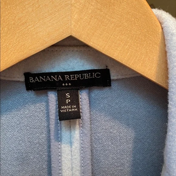 Banana Republic Light Blue Coat - GUC. Size S. - Picture 2 of 12
